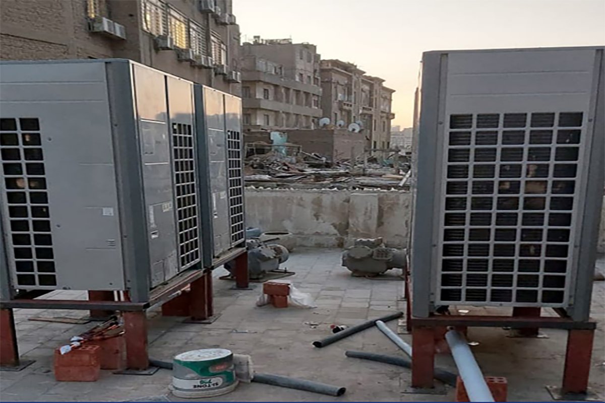 تركيب 3 سيستم VRF — بنك القاهرة فرع الأزهرة - 4